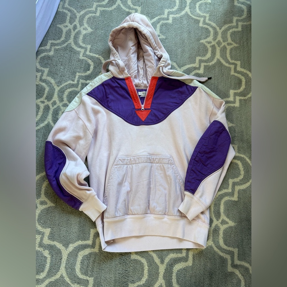 Isabel Marant Pink Nansel Hoodie Size 36 - Picture 3 of 6